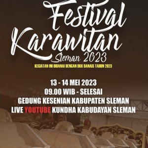 Festival Karawitan Tingkat Kabupaten Sleman Tahun 2023